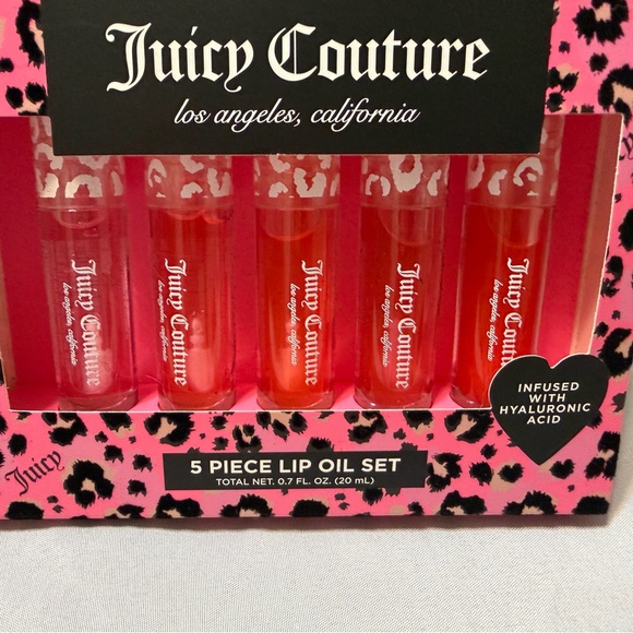 Juicy Couture 5-Piece Lip Oil Set - pink shades - Picture 3 of 4
